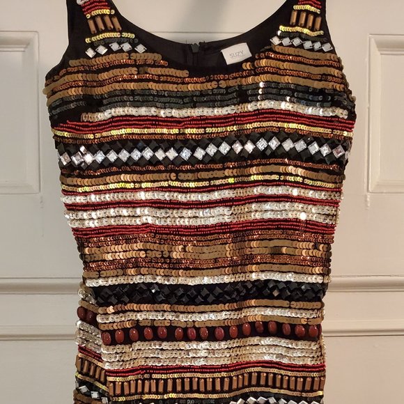 Sequined Mini Dress - Picture 2 of 2